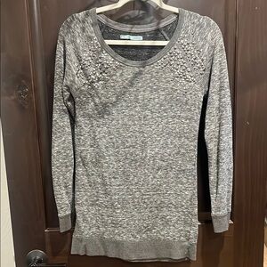 Maurices Black and White Textured Sweater